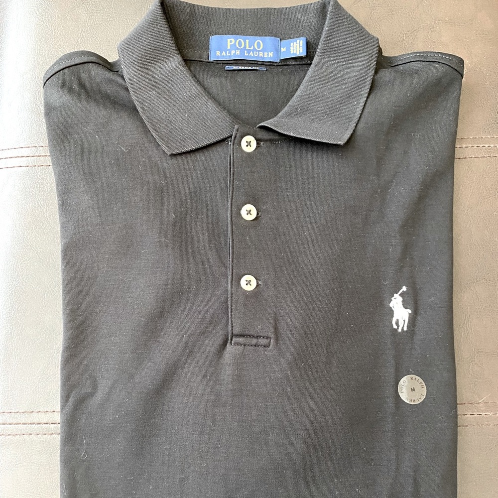 Men’s Polo Ralph Lauren Black Size Medium Classic Fit